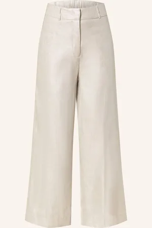 Someday 7/8-Hose Catsby Mit Leinen beige