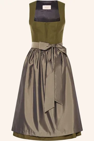 Alissa by Kinga Mathe Dirndl Adri Mit Leinen gruen