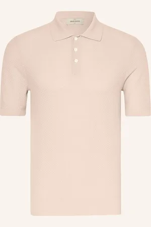 Gran Sasso Strick-Poloshirt beige