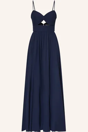 hey kyla Abendkleid Mit Plissees blau