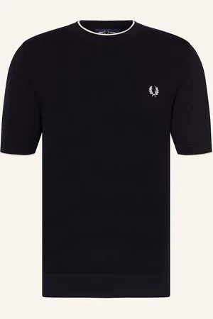 Fred Perry Strickshirt blau