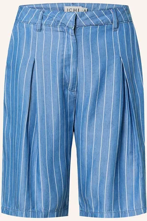Ichi 3/4-Shorts Ihbeccos blau