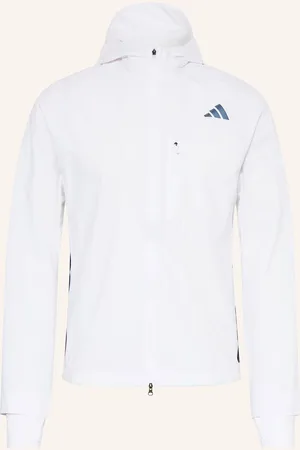 adidas Laufjacke Adizero weiss