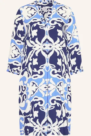 Emily van den Bergh Kleid Mit 3/4-Arm blau