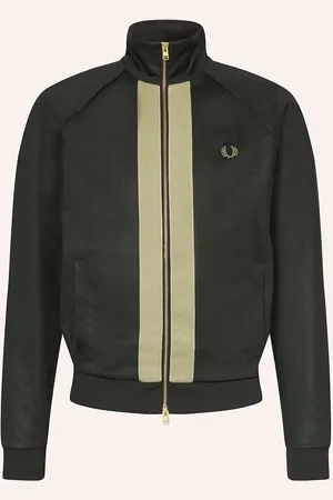 Fred Perry Sweatjacke gruen