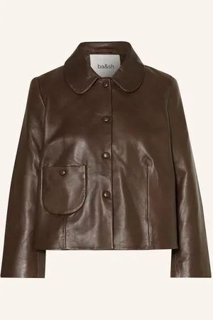 Bash Lederjacke Milos braun
