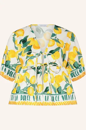 Mrs & HUGS Blusenshirt gelb