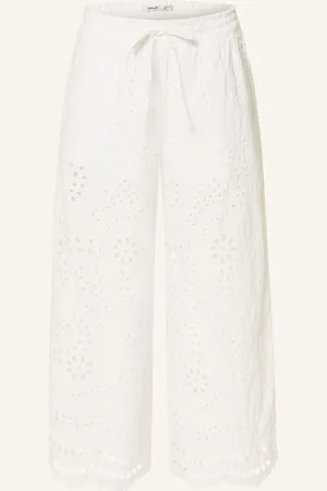 ONLY Culotte Aus Lochspitze