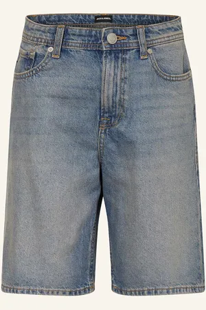 JACK & JONES Jeansshorts blau
