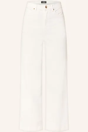 QS by s.Oliver Jeans-Culotte weiss