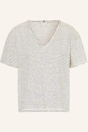 Tommy Hilfiger T-Shirt Mit Leinen weiss