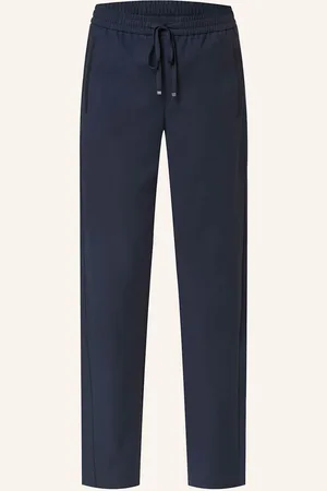 HUGO BOSS Marlenehose Tildina blau