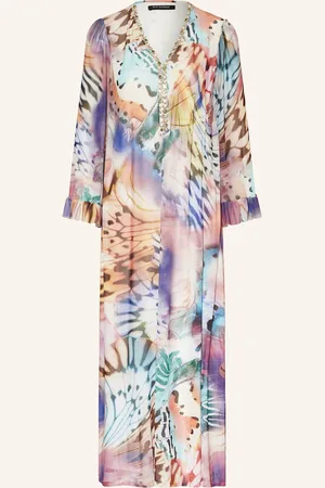 Ana Alcazar Mesh-Kleid Mit Schmucksteinen lila