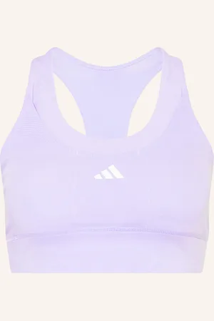 adidas Sport-Bh Run Pocket Medium Support lila