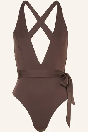 Max Mara Badeanzug Cristel braun