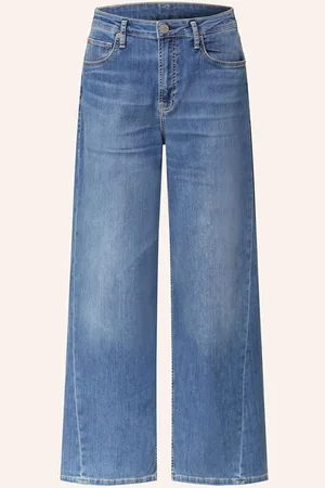 True Religion Flared Jeans Lin blau