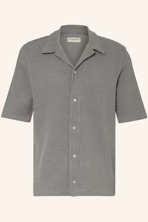 OFFICINE GENERALE Strickhemd Kai Regular Fit