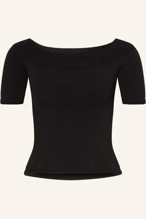 Alexander McQueen Off-Shoulder-Shirt