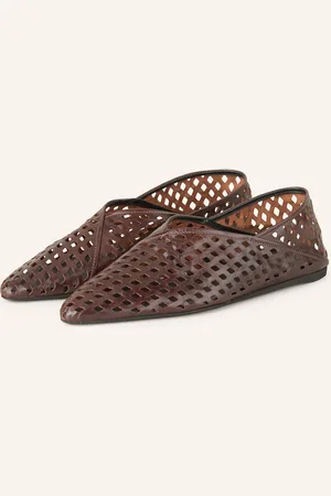 Closed Ballerinas braun