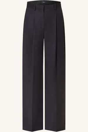 THEORY Marlenehose blau
