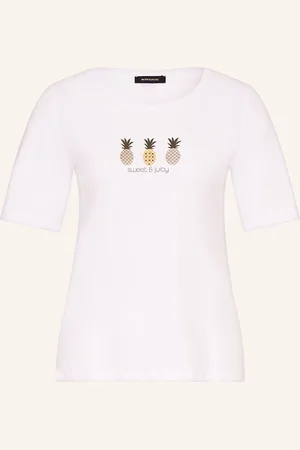 More & More T-Shirt Mit Schmucksteinen