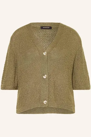 More & More Strickjacke Mit 3/4-Arm gruen