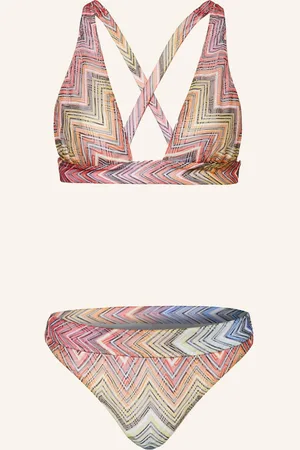 Missoni Bralette-Bikini pink