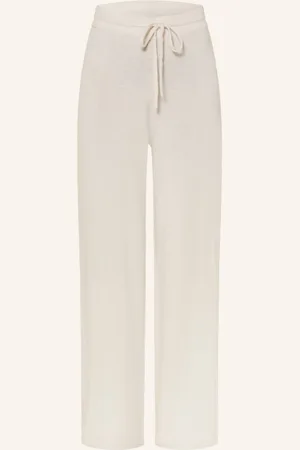 lilienfels Strickhose Mit Cashmere weiss