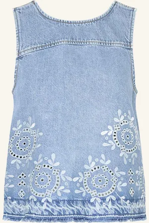 Ganni Jeanstop beige