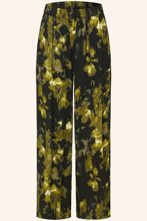 VILA Marlenehose schwarz