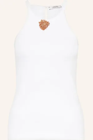 Dorothee Schumacher Top Rib Romance Mit Schmuckperlen