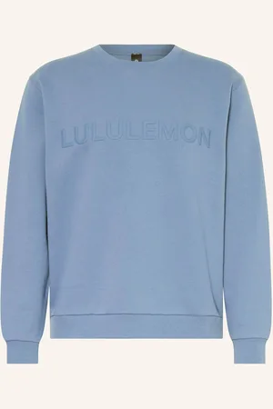 Lululemon Sweatshirt Steady State Crew Graphic blau