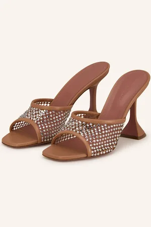 Amina Muaddi Mules Lupita Mit Schmucksteinen