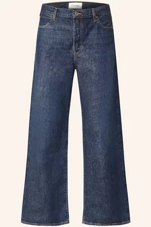 Frame Wide Leg Jeans The Loose blau