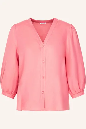 Seidensticker Bluse Mit Leinen Und 3/4-Arm