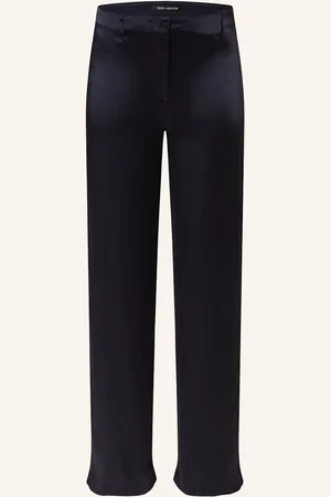 Iris von Arnim Marlenehose Amalfi Aus Satin blau