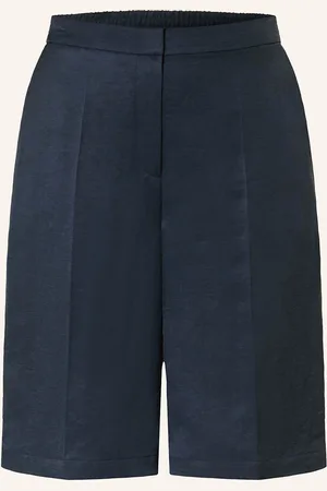 HUGO BOSS Shorts Telini Mit Leinen blau