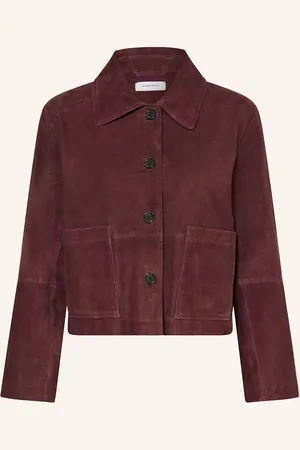 DARLING HARBOUR Lederjacke rot