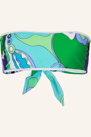 Puccini Bandeau-Bikini-Top blau