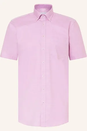 Seidensticker Kurzarm-Hemd Regular Fit rosa