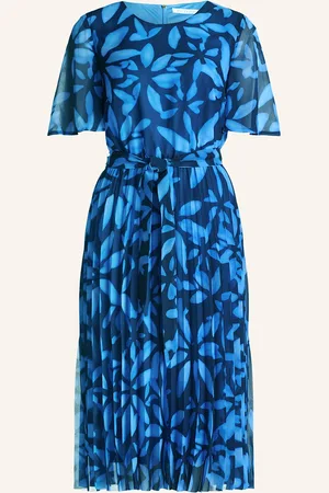 Betty & Co Mesh-Kleid blau