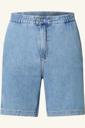 Calvin Klein Jeanshorts Relaxed Fit blau