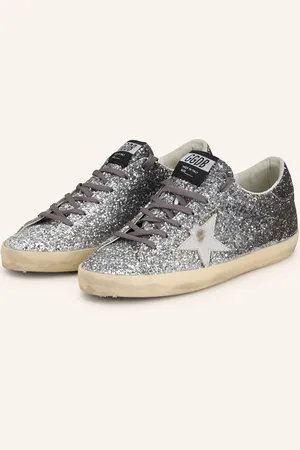 Golden Goose Sneaker Super-Star silber