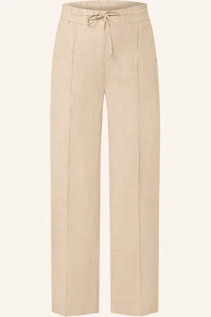 Opus 7/8-Leinenhose Maikito beige