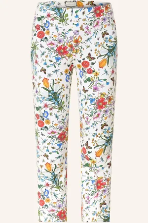 SEDUCTIVE 3/4-Hose Capri Aus Jersey weiss