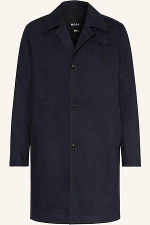 HUGO BOSS Trenchcoat Clark blau