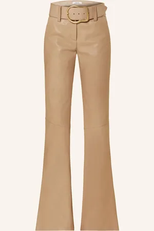 Dorothee Schumacher Lederhose Sleek Statement Iii beige