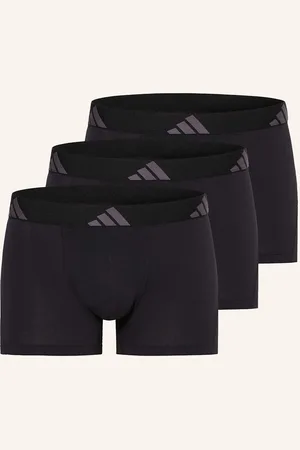 adidas 3er-Pack Boxershorts Active Flex Cotton schwarz