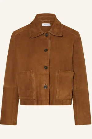 DARLING HARBOUR Lederjacke braun