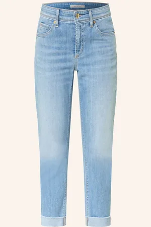 Cambio 7/8-Jeans Piper Short blau